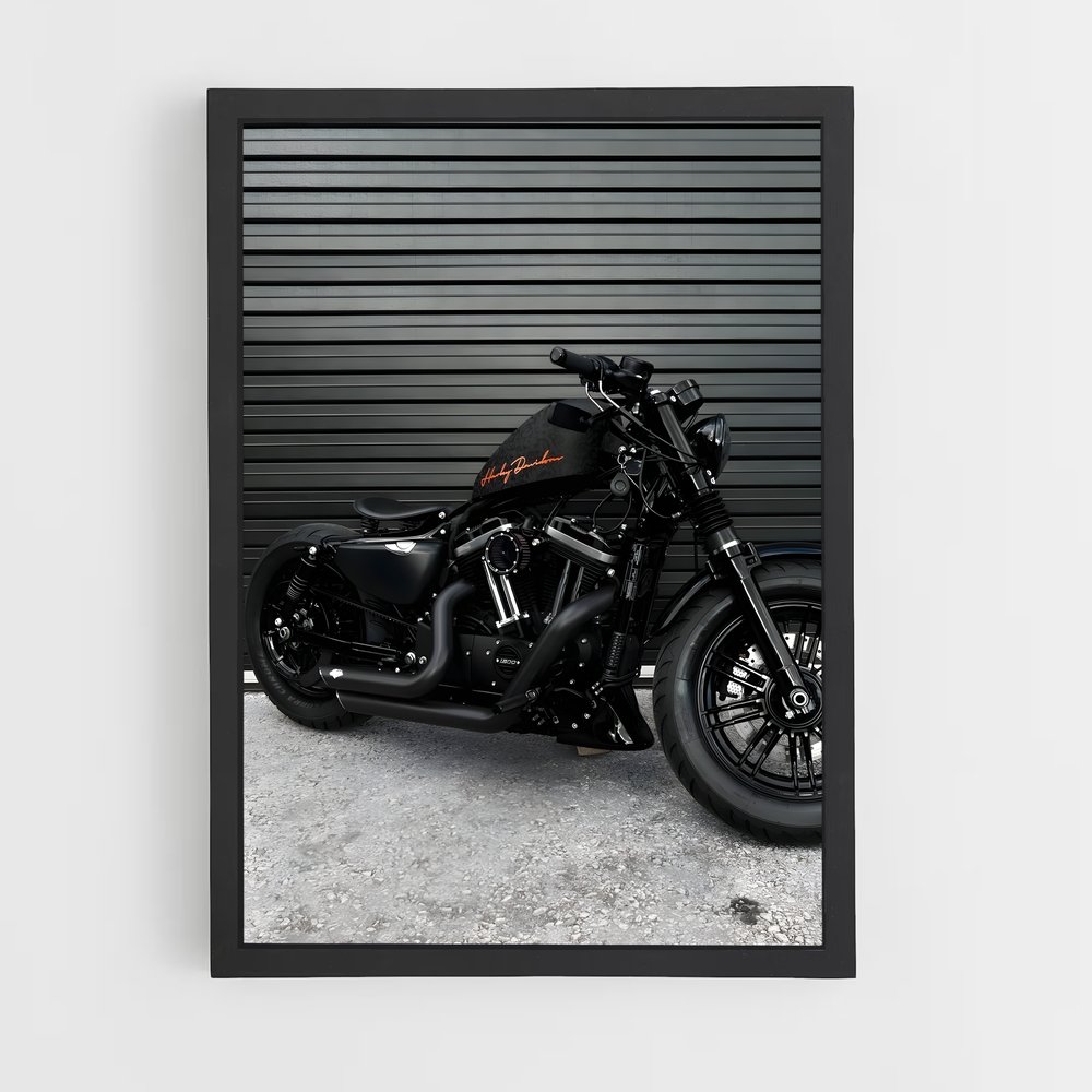 Poster Asphalt Legend – affiche Harley-Davidson (vue 2)